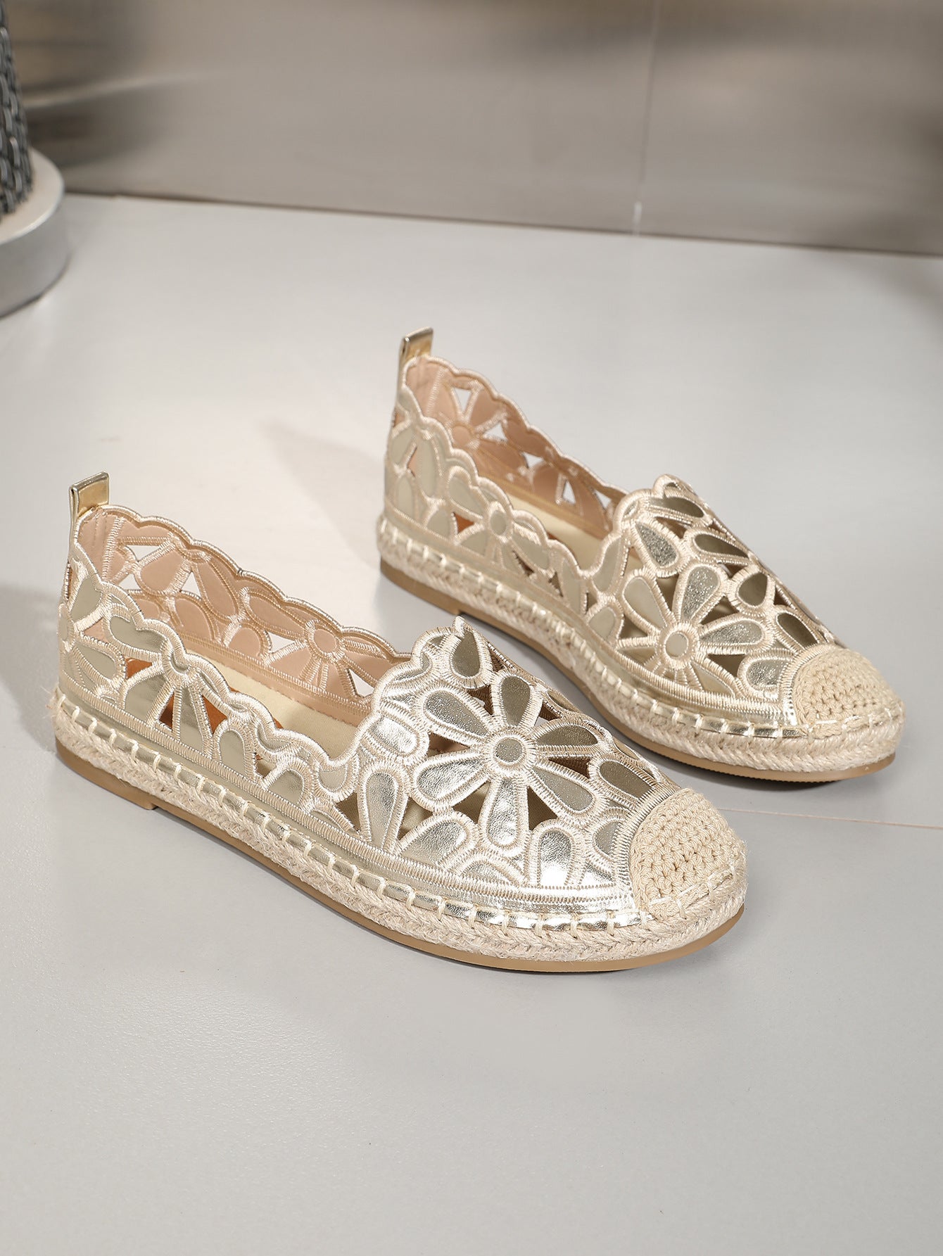 Fisherman Shoes Lightweight Flat Straw Women Hollow Out - Sophinity