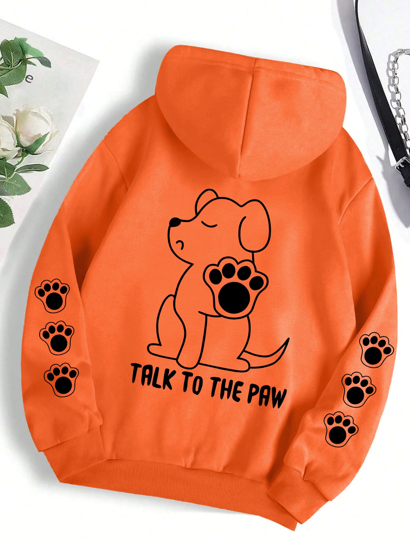 Funny Dog Cartoon Printed Hoodie Women's Warm - Sophinity