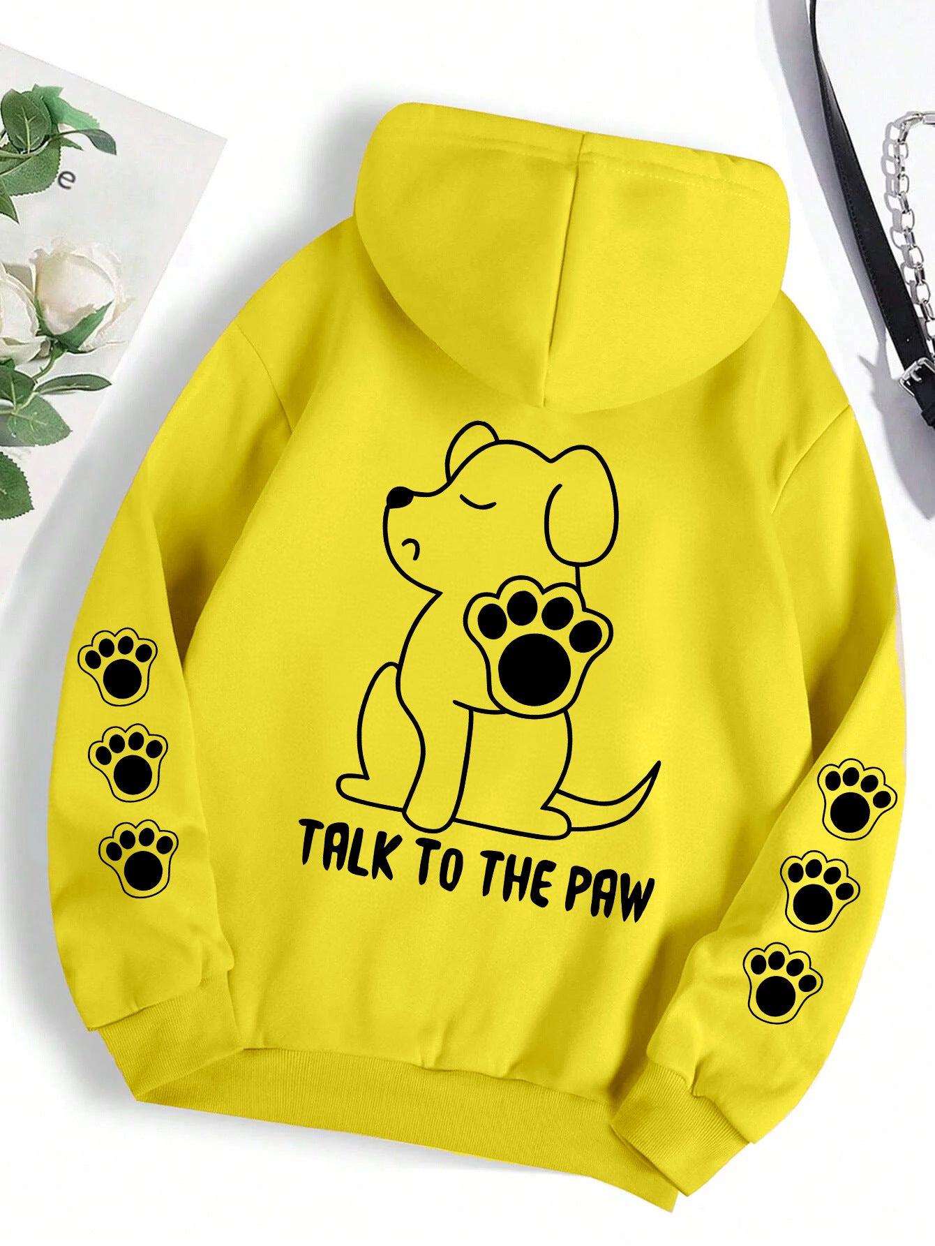 Funny Dog Cartoon Printed Hoodie Women's Warm - Sophinity