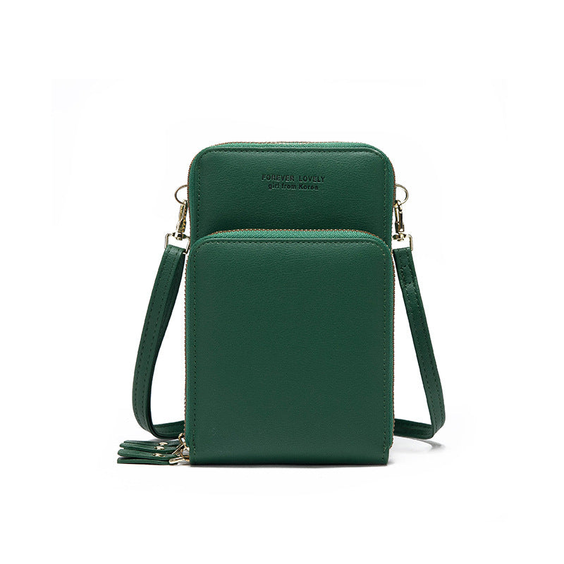 Crossbody Bag Women Tri-fold Pockets Phone Bags - Sophinity