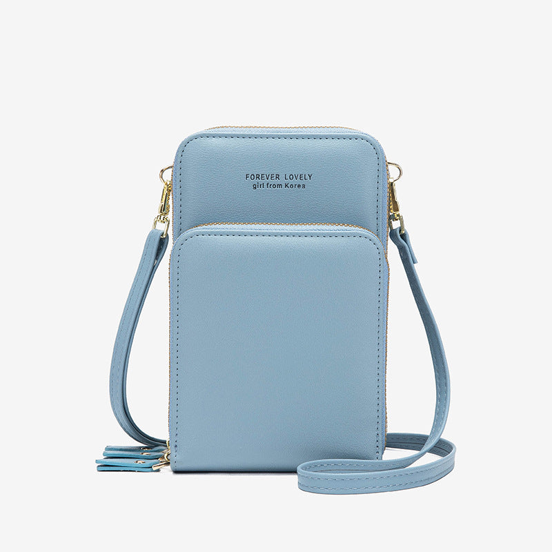 Crossbody Bag Women Tri-fold Pockets Phone Bags - Sophinity