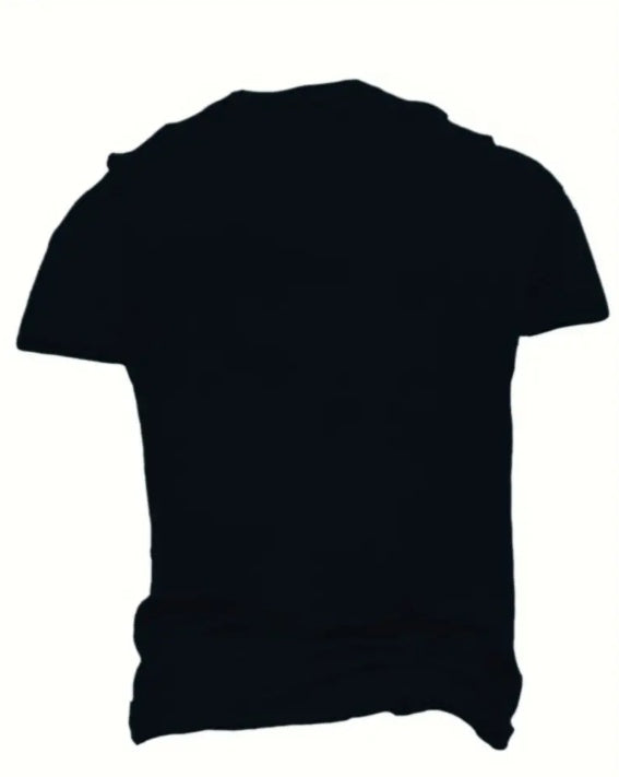 Men's Breathable Cool Girl Cartoon Printed Short Sleeved T-shirt, Casual Street Style Fashion, Round Neck