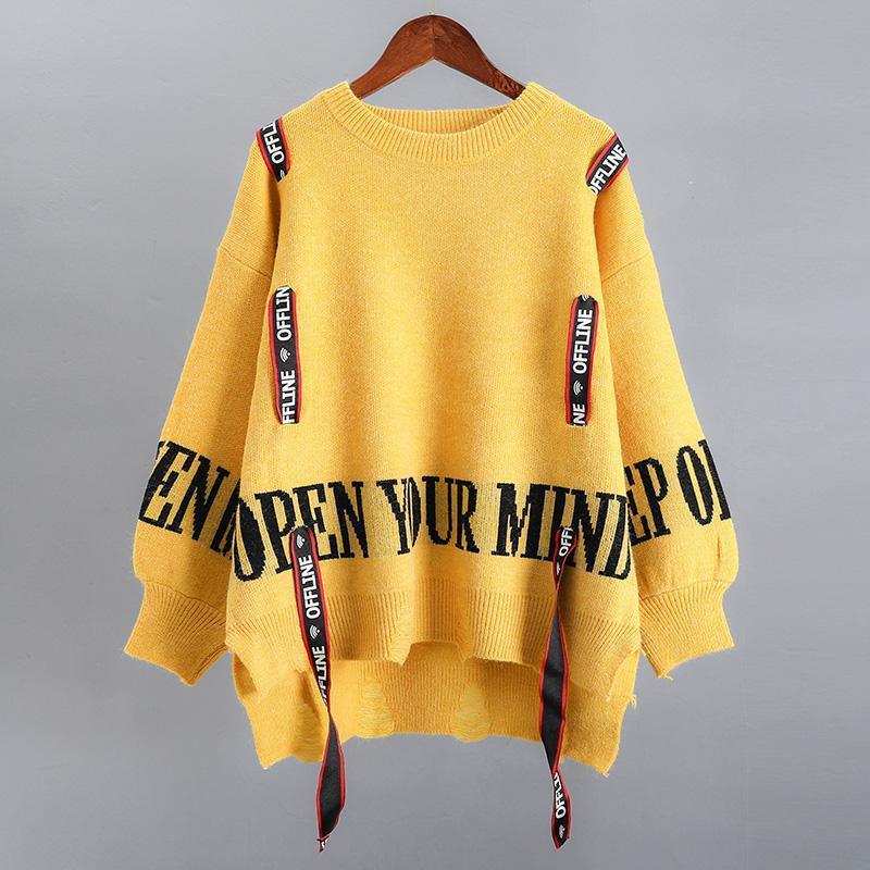 Autumn And Winter Sweater Women's Loose Cool Outerwear