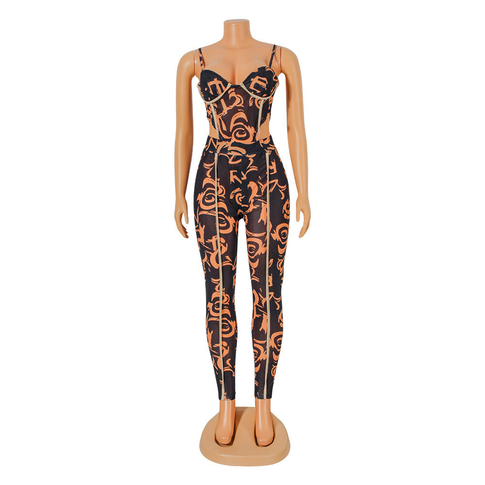 Two-piece Sling Suit Women - Sophinity