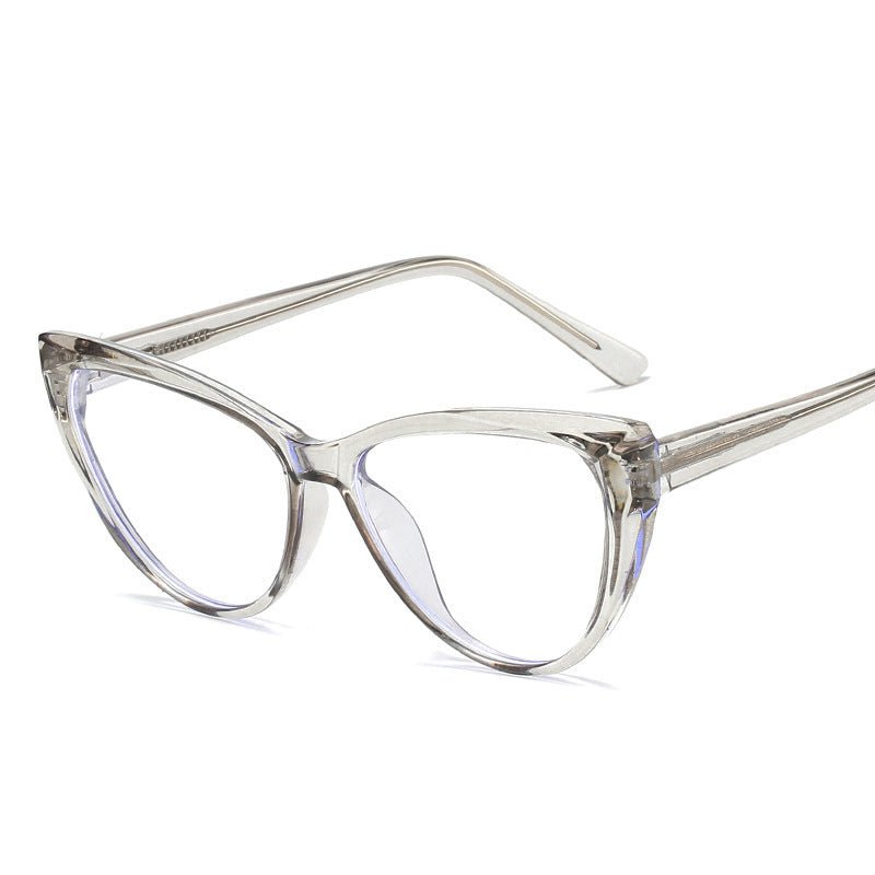 Leg Cat Eye Anti - blue Light Flat Bottom Glasses - Sophinity