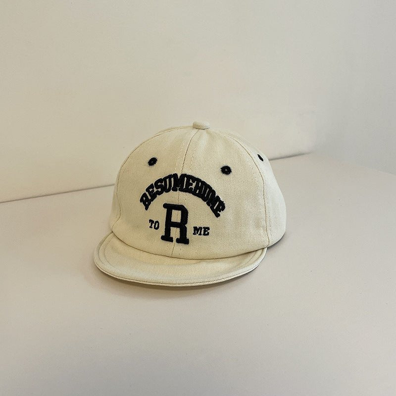 New Ins Soft Brim Letter Embroidered Sunshade Baseball Cap - Sophinity