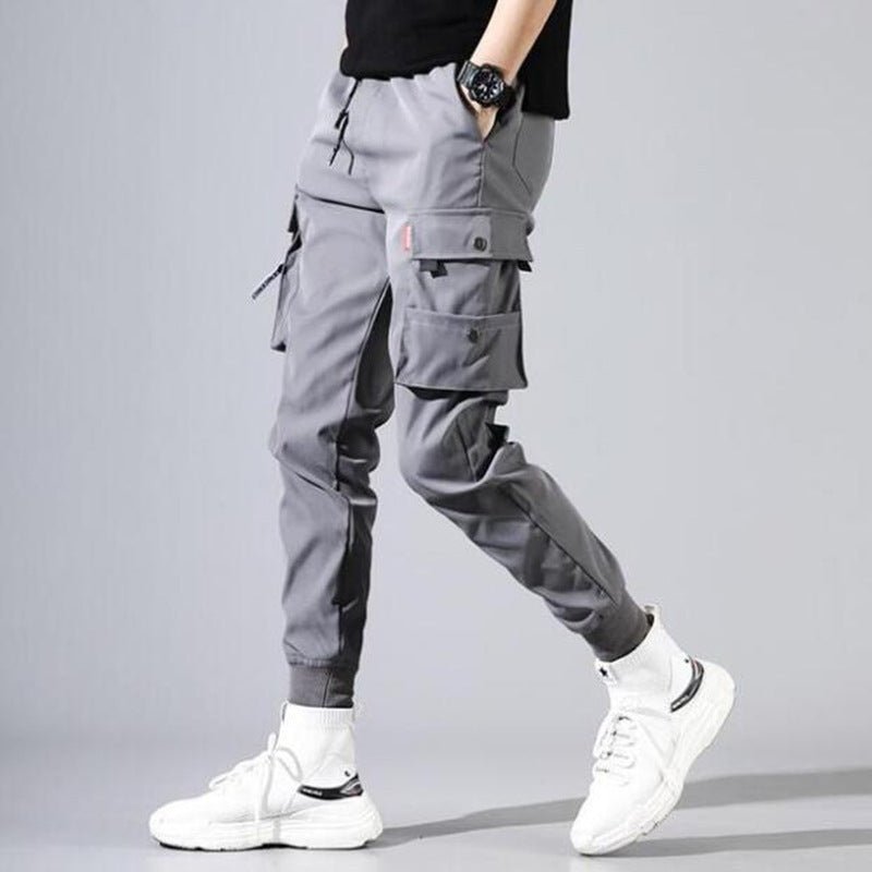 Ice Silk Spring And Summer Men's Casual Pants Men's Sports Overalls - Sophinity