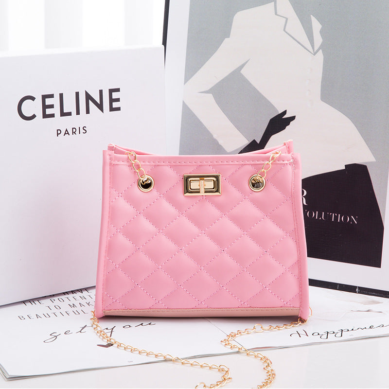 Mini Chain Shoulder Bags Rhombus Sewing Small Square Bags For Women - Sophinity
