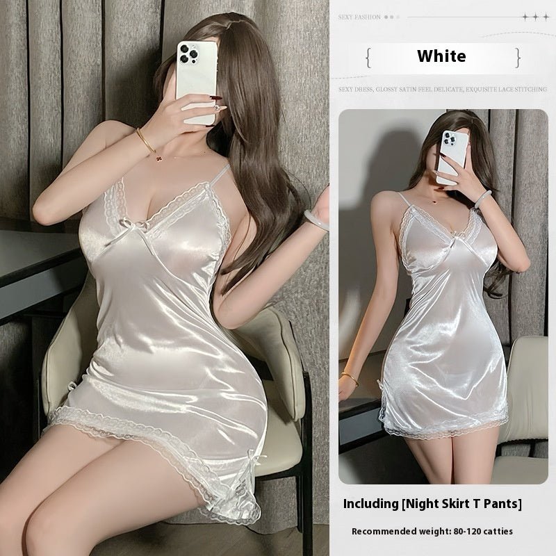Sexy Lingerie Pure Desire Style Slip Nightdress - Sophinity
