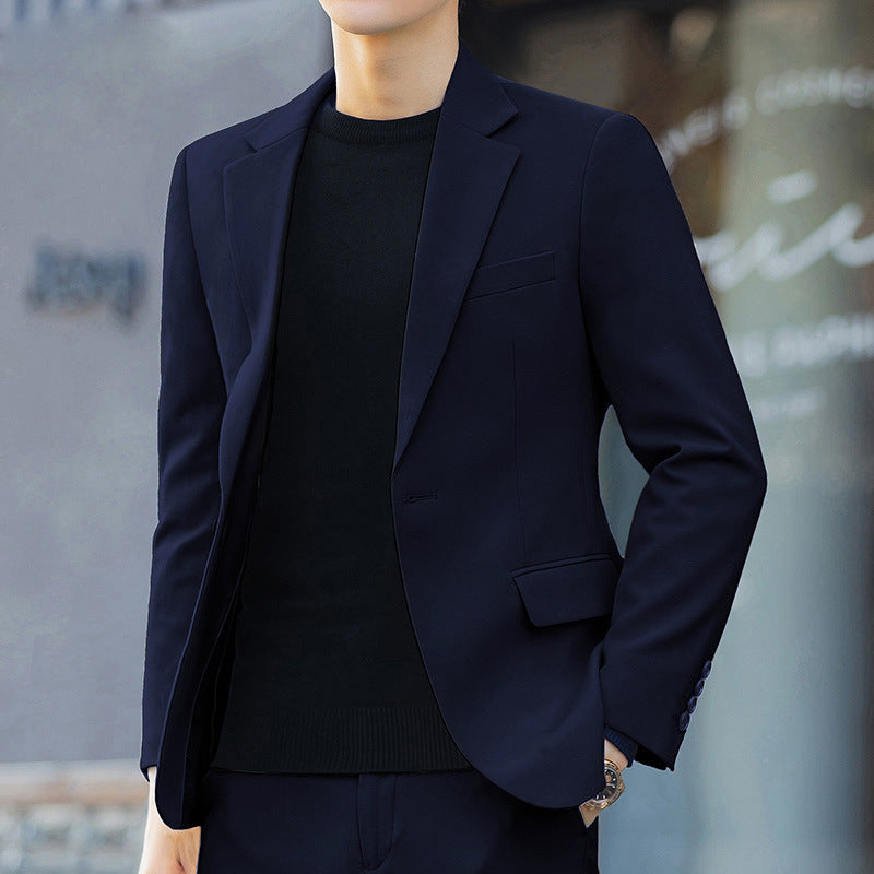 Business Casual Korean-style Slim-fit Trendy High-end Suit Men's Jacket - Sophinity