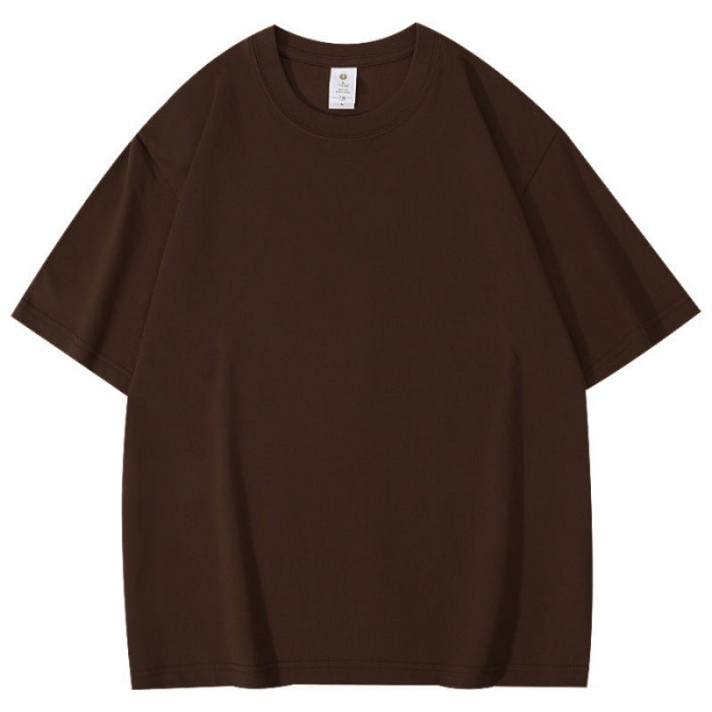 Loose Plus Size Short - sleeved T-shirt Round Neck Top - Sophinity