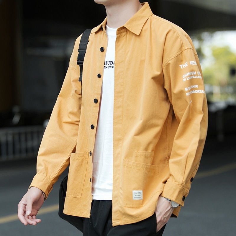 Thin Casual Loose Hong Kong Style Business Formal Wear Trend Non - iron Outer Wear Men's Jacket - Sophinity