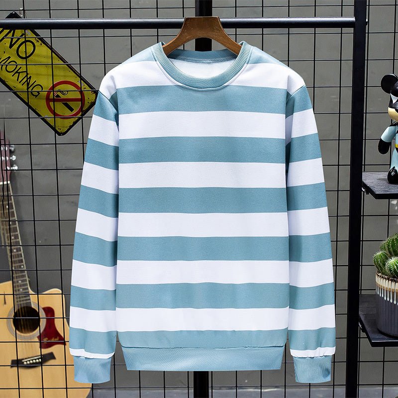 Autumn Couple Sweater Men's Korean Style Slim Baseball Uniform Tide Brand - Sophinity