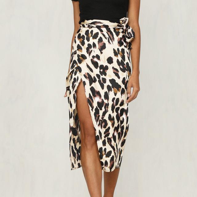 Bandage Long Skirts Se Split Bandage Skirt Streetwea - Sophinity