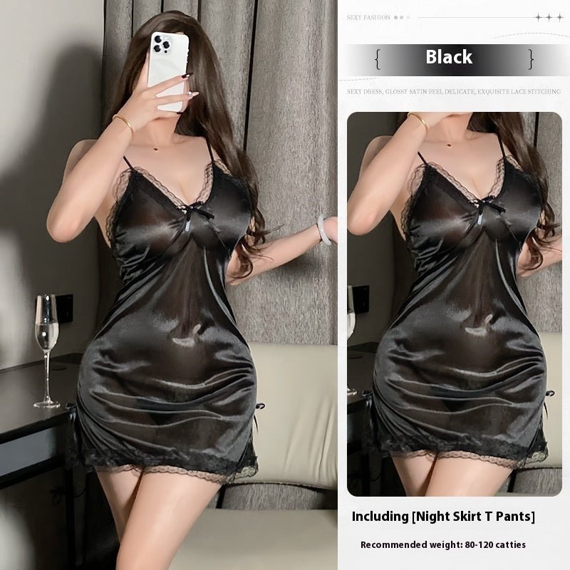 Sexy Lingerie Pure Desire Style Slip Nightdress - Sophinity
