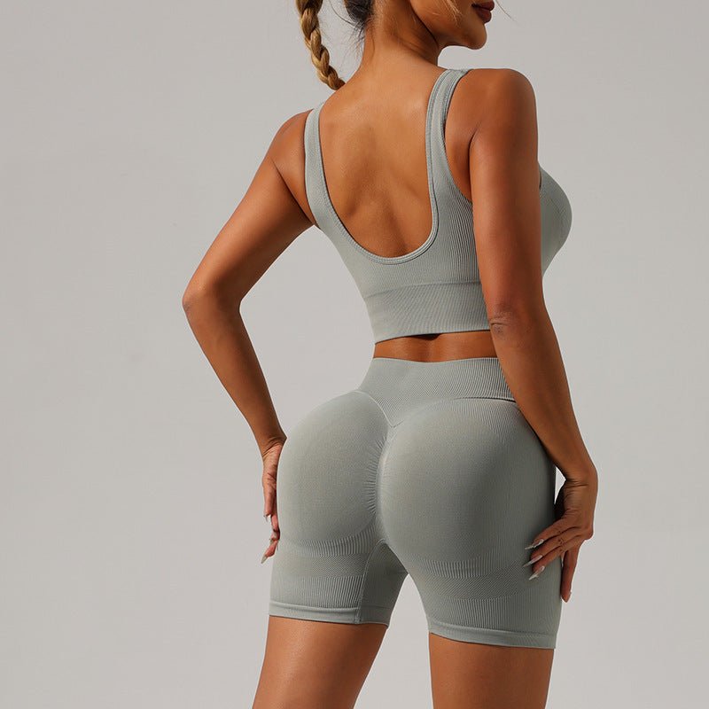European And American Seamless Yoga Suit For Women - Sophinity