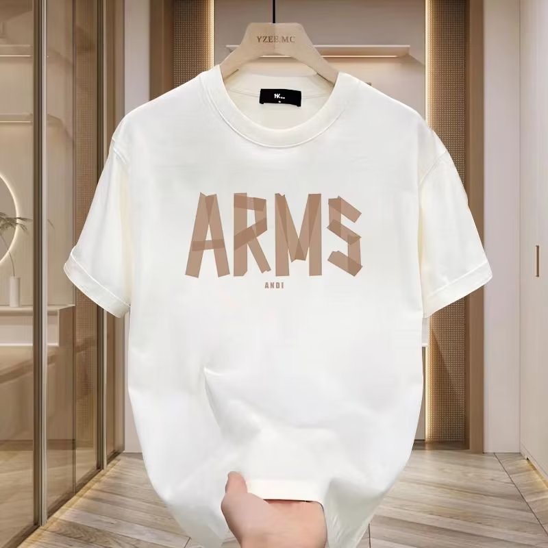 Menswear Clothing Loose Casual Print T-shirt - Sophinity