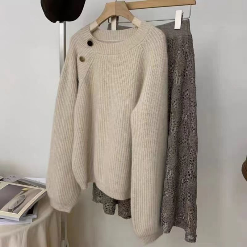 Design Sense Japanese Style Lazy Autumn Winter Coat - Sophinity