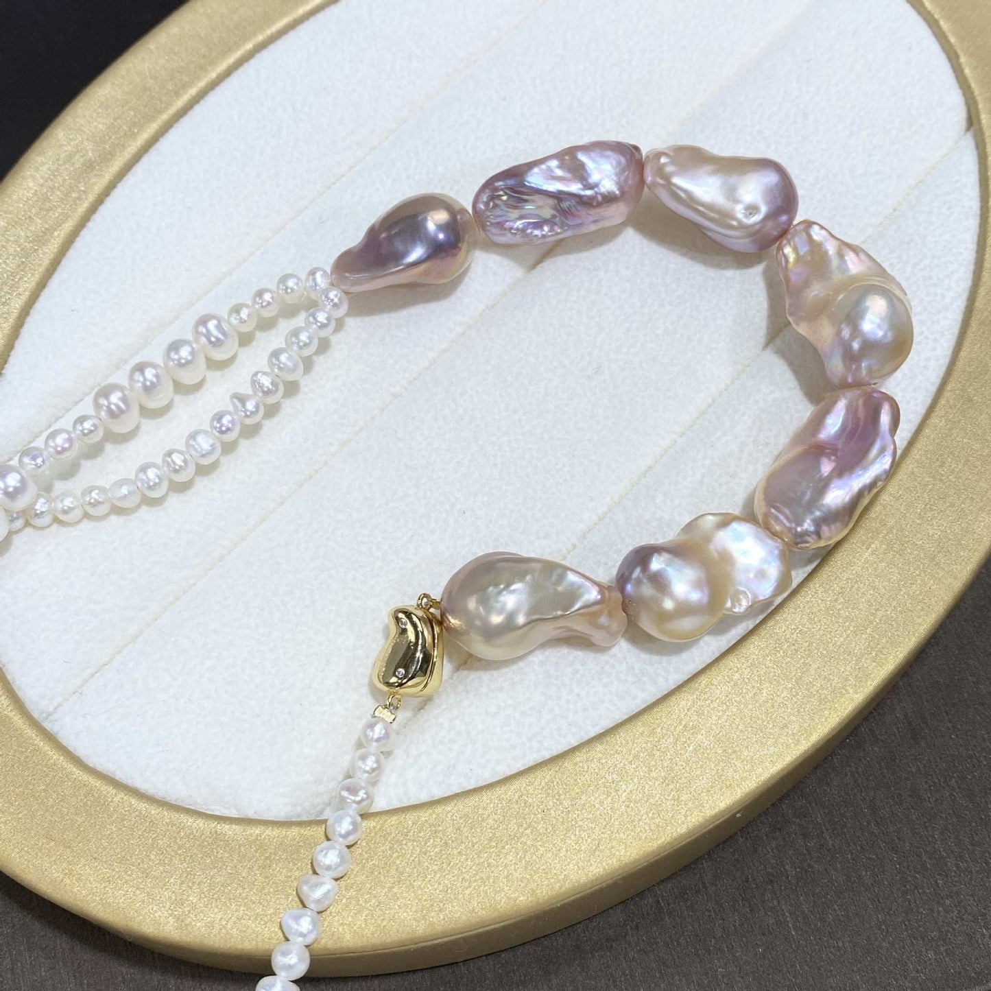 Long Autumn And Winter Natural Baroque Pearl Necklace For Women - Sophinity