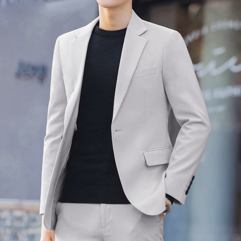 Business Casual Korean-style Slim-fit Trendy High-end Suit Men's Jacket - Sophinity