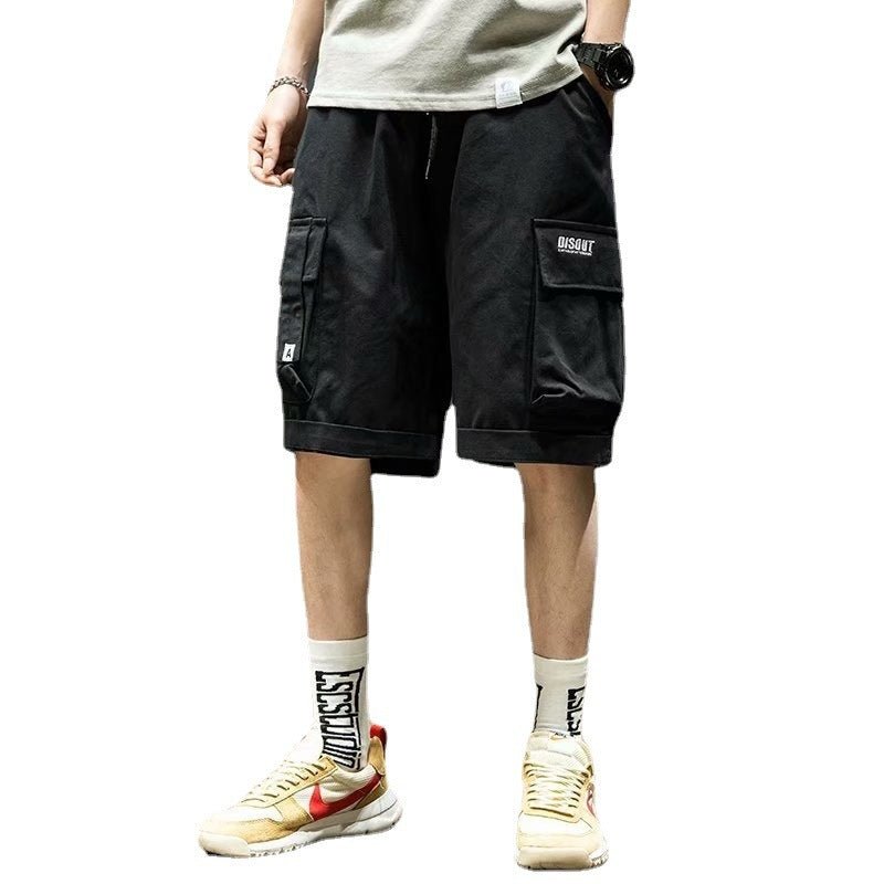 Workwear Shorts Men's Korean Style Trend Summer Five - point Pants - Sophinity