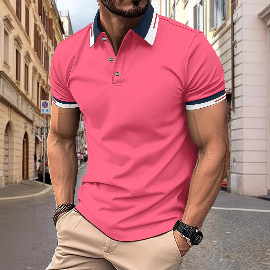 Button Men's Casual Polo Shirt - Sophinity