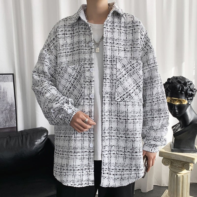 Men's Spring And Autumn Coat Personality Retro Hong Kong Style - Sophinity