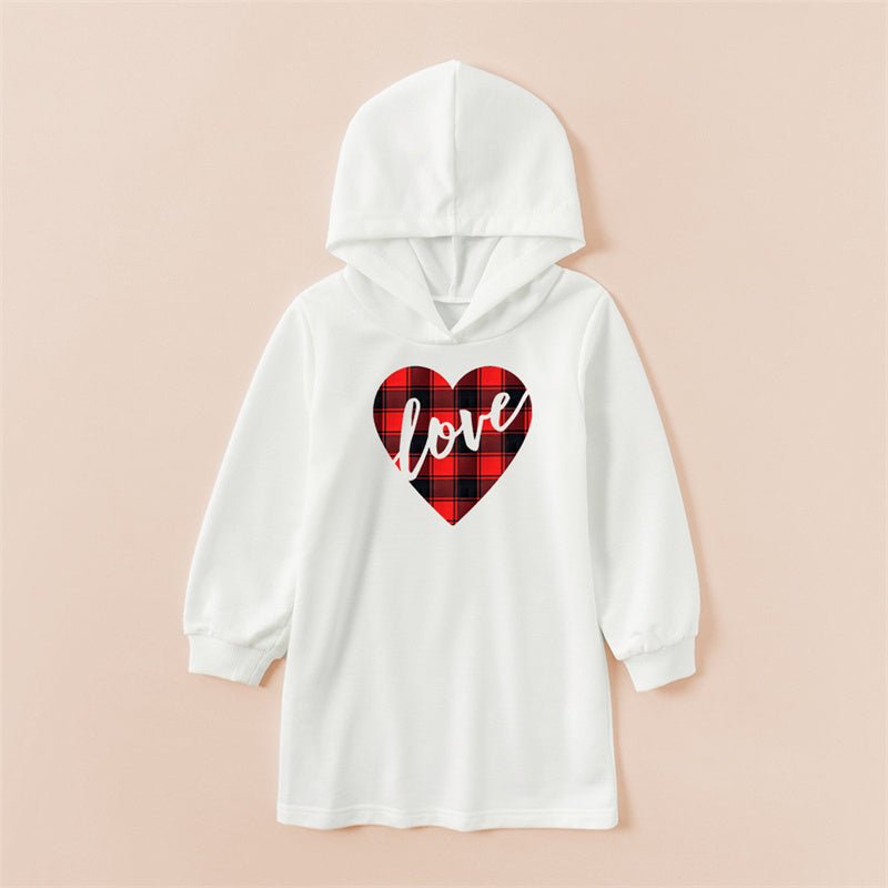 White Parent - Child Sweater Dress Mother And Daughter Multiple - Sophinity