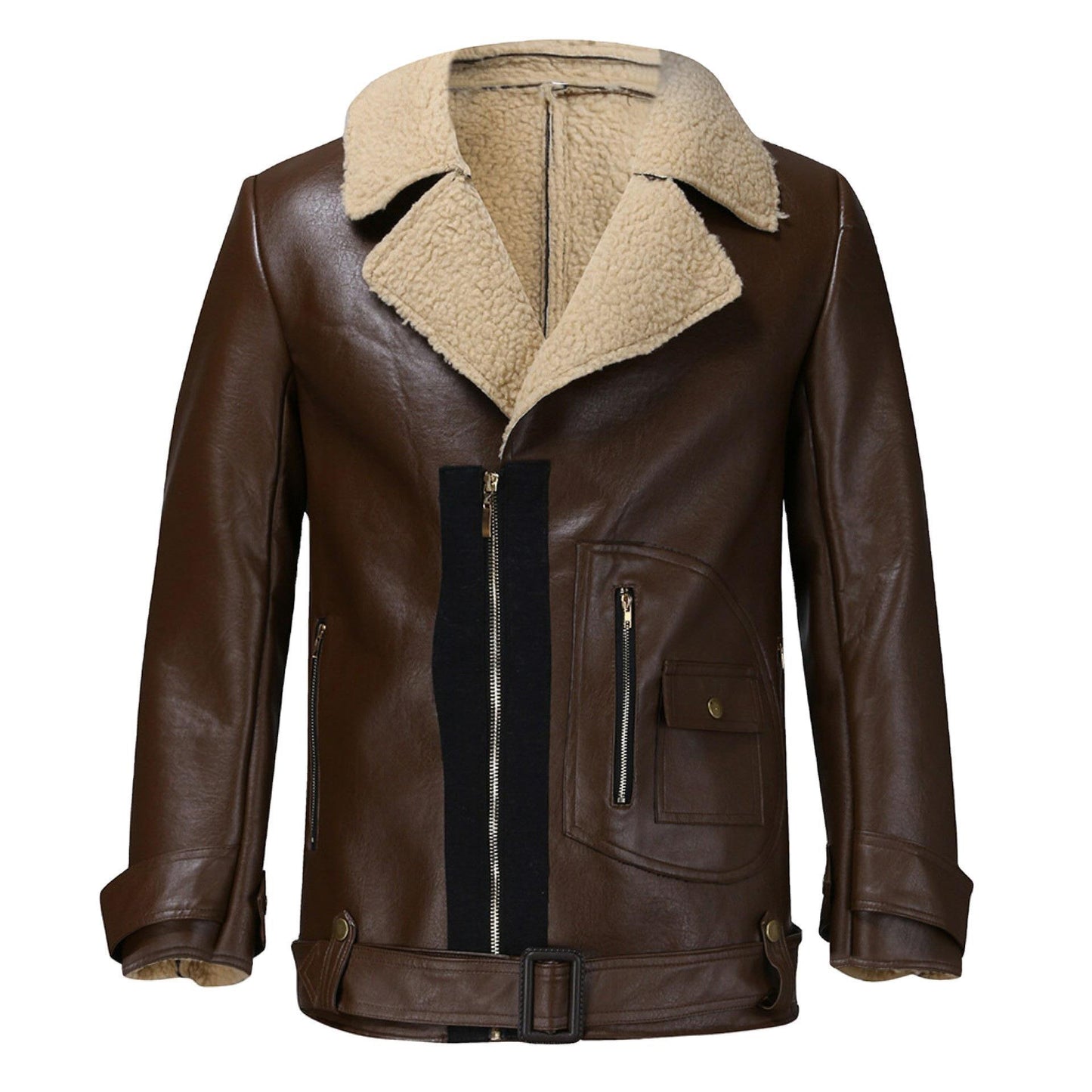 Men's Street Style Fur Coat