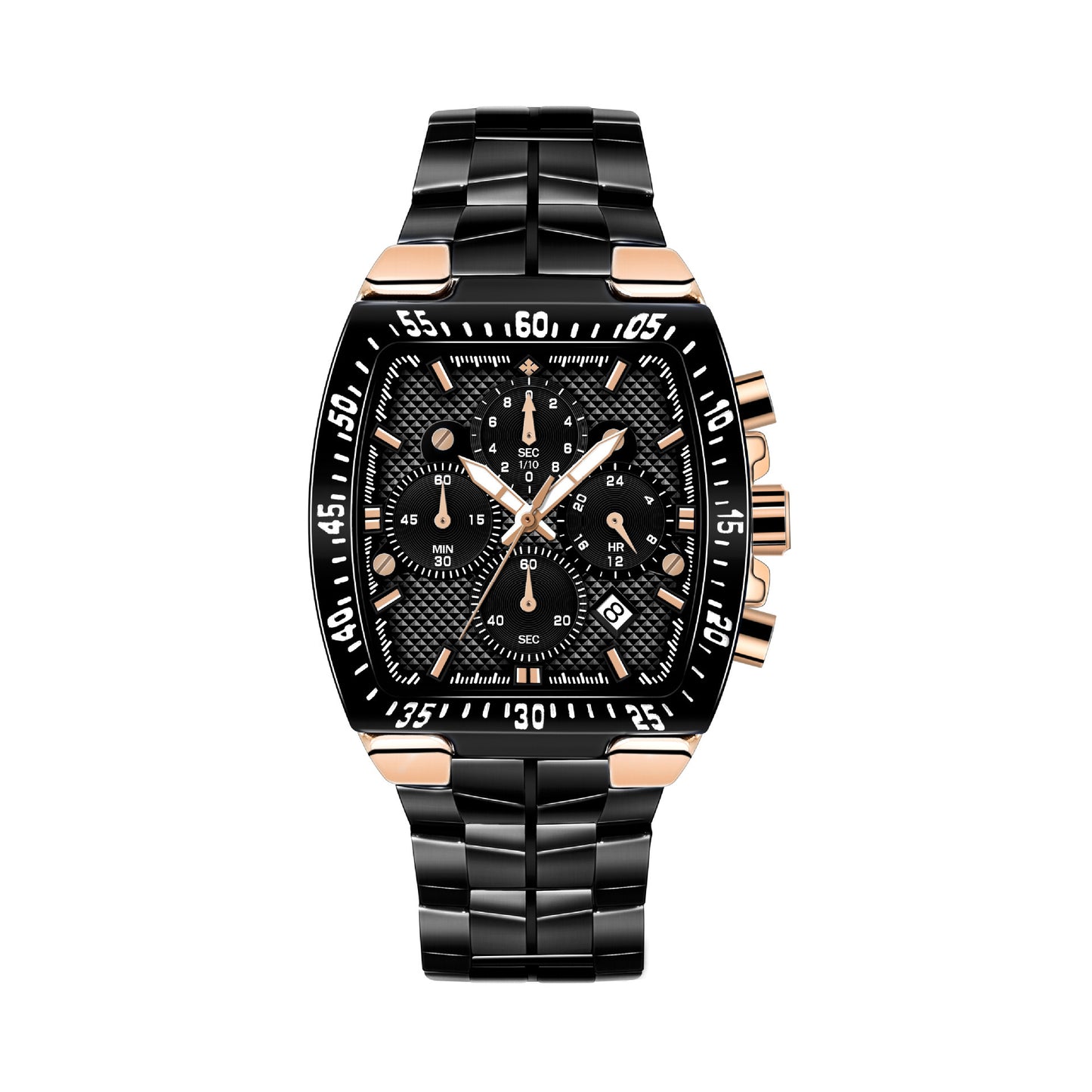 Seven Needle Steel Belt Non - Mechanical Waterproof Men - Sophinity