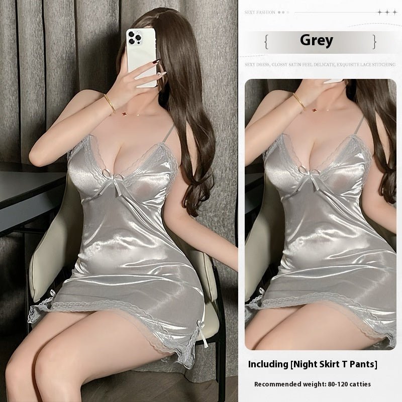 Sexy Lingerie Pure Desire Style Slip Nightdress - Sophinity