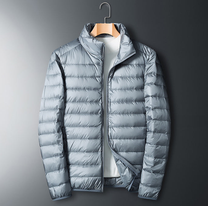 Sheer hooded down jacket - Sophinity