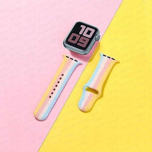 Simple And Creative Colorful Silicone Replacement Strap - Sophinity