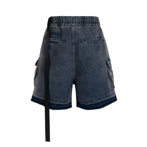 High Street RO Style Washed Overalls Daddy Pants