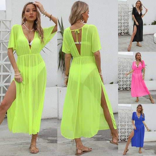 Women's Bikini Blouse Sheer Mesh - Sophinity