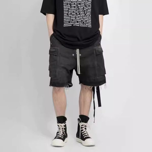 High Street RO Style Washed Overalls Daddy Pants