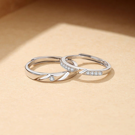 Original Men And Women Opening Couple Rings - Sophinity