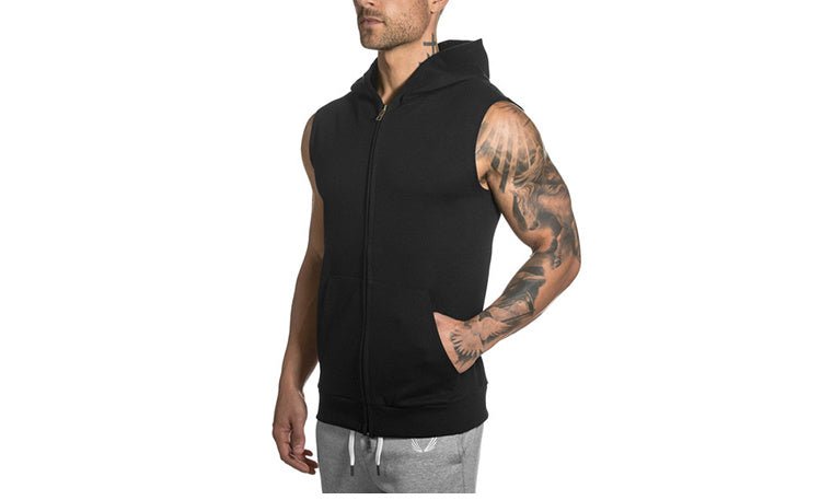 Sleeveless Men's Hoodies - Sophinity