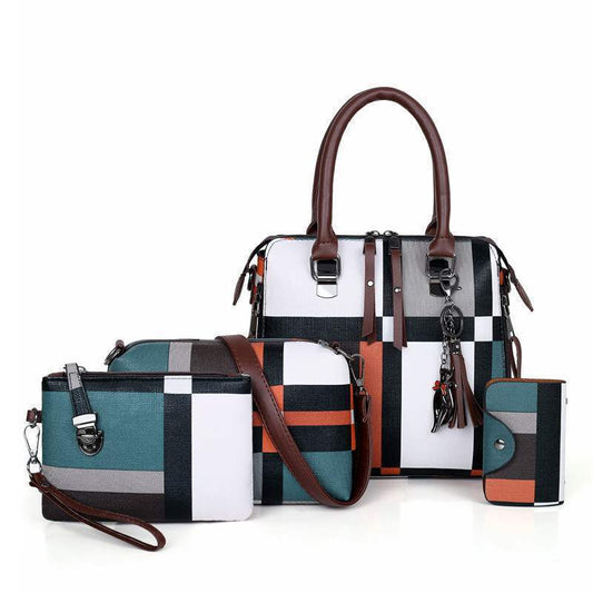 New Luxury Handbags Plaid Women Bags Designer - Sophinity