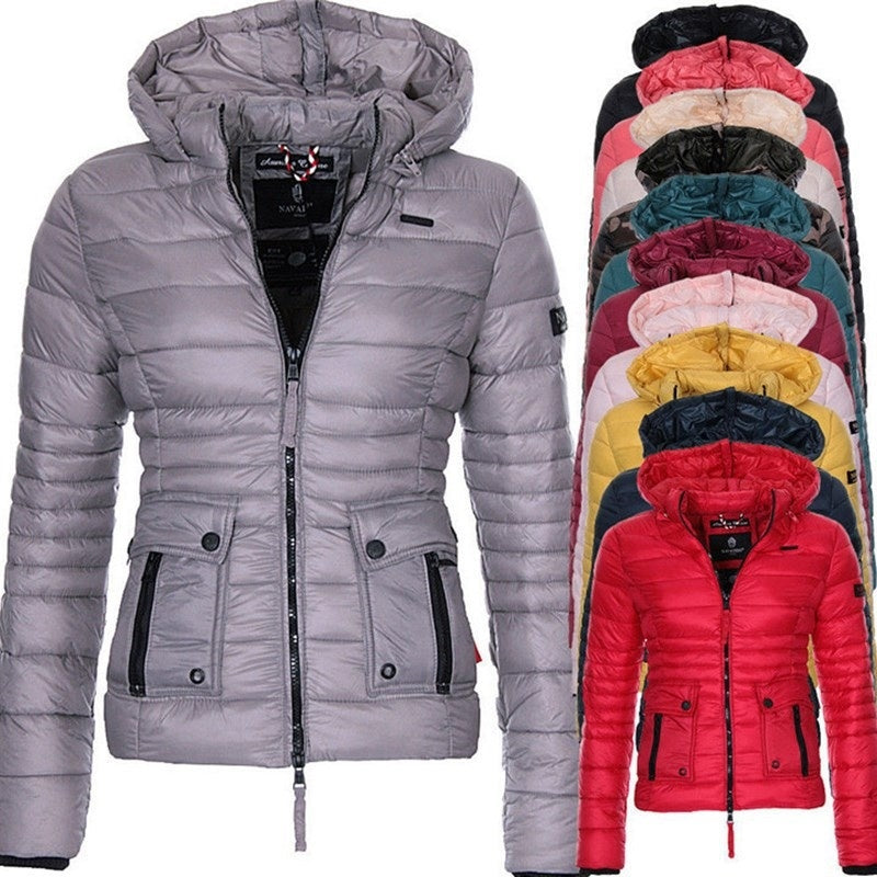 Jackets for Women Winter Red Coat Motorcycle - Sophinity