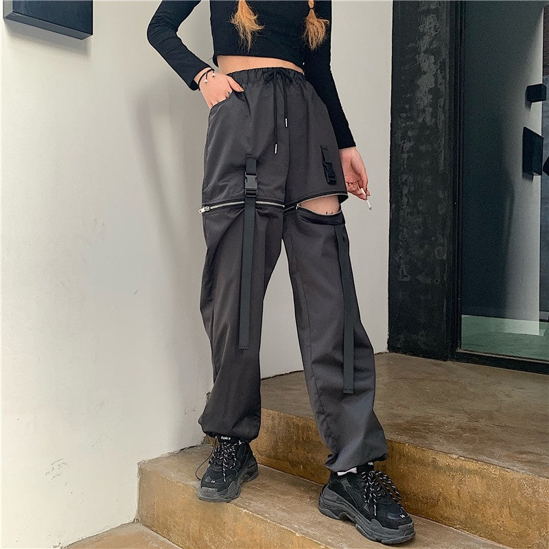 Harajuku style dark street handsome overalls