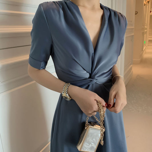 Temperament twist dress - Sophinity