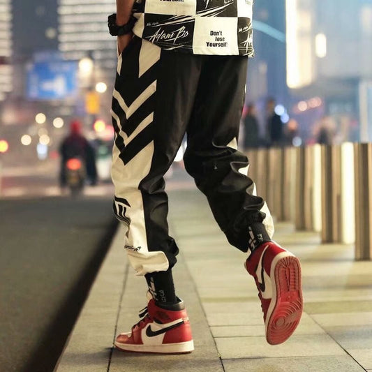 Cropped Pants Men's Loose and Fat Harem Pants Thin Section - Sophinity
