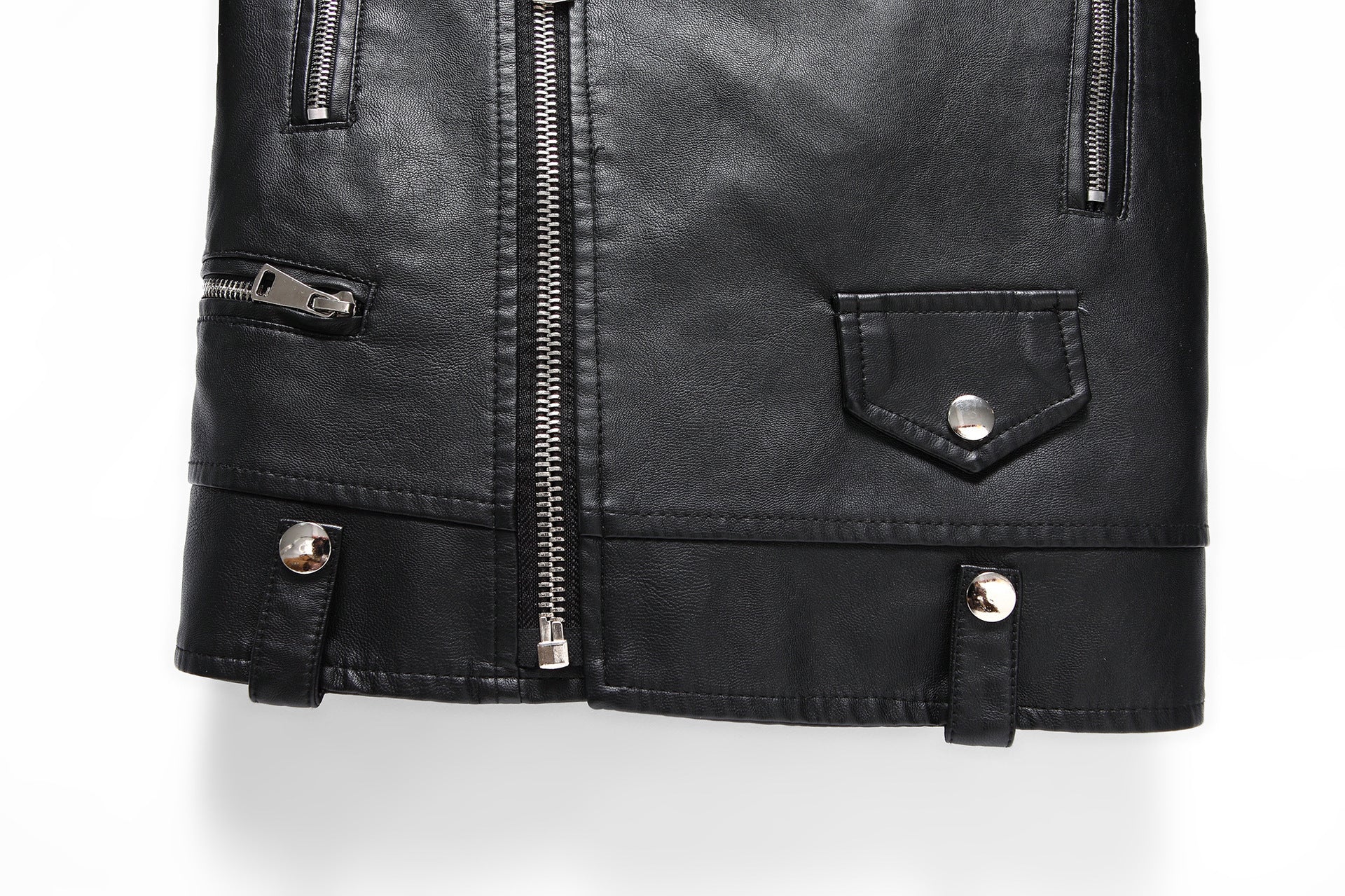 Men's Motorcycle Leather Jacket Jacket - Sophinity