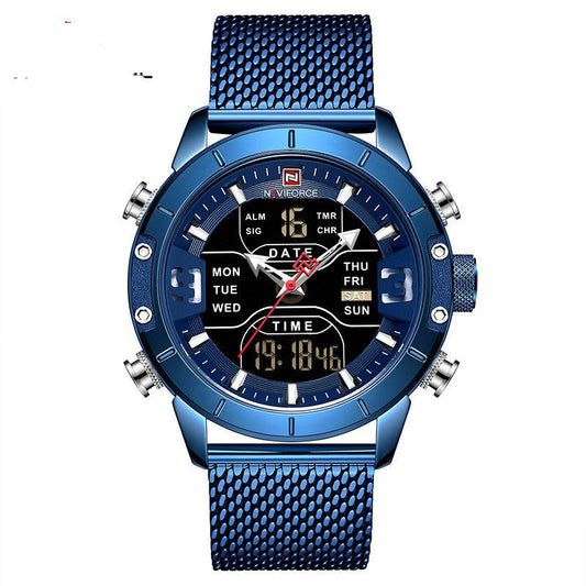 Alarm Clock Calendar Business Quartz Electronic Men's Watch - Sophinity