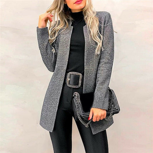 Trench Coat Mid - length Woolen Coat - Sophinity