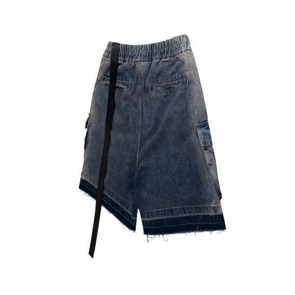High Street RO Style Washed Overalls Daddy Pants