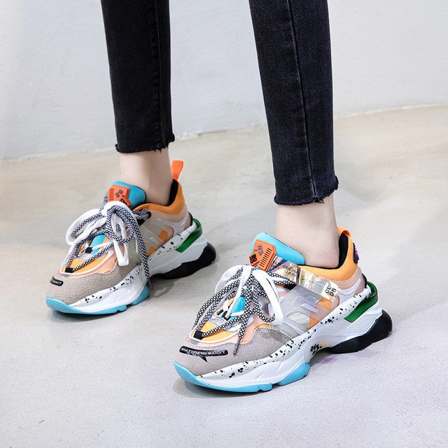 Spring platform sports shoes - Sophinity