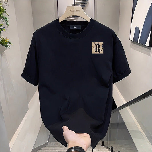 Menswear Clothing Loose Casual Print T-shirt - Sophinity