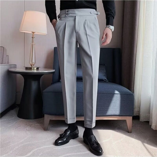 British Style Business Formal Wear Suit Pants Men - Sophinity